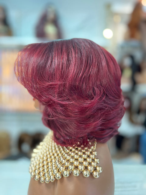 Cherry - 5x5 Raw Hair closure wig